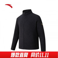 安踏 火壳抓绒衣丨大地之壳4.0保暖绒外套男冬季新款立领运动上衣