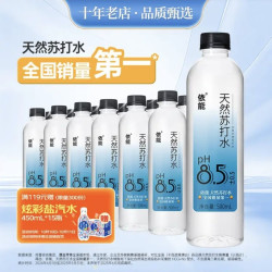 依能 天然苏打水 无糖无汽无添加500ml*24瓶*2件塑膜装