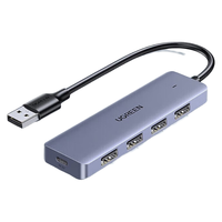 绿联 USB3.0分线器 4口高速集线器 0.15米