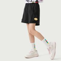 安踏 运动短裤女童短款裤子儿童休闲裤三分裤透气安踏童装