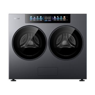 海尔 云溪CP筒系列 XQG40-ZPBED7AU1 迷你洗烘一体 4KG 极夜灰