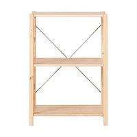 無印良品 MUJI 无印良品 松木单元架 小储物客厅卧室 储物架落地架