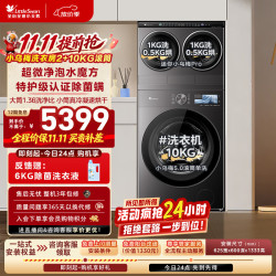 小天鹅 迷你小乌梅系列 TNDD20-08AIDET+TG10EK60 三分区洗烘一体机 12kg