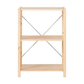 MUJI无印良品 松木单元架 小储物落地架