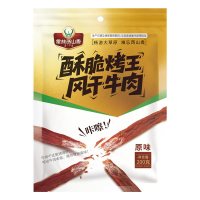 霍林西山香 手撕风干牛肉干特超干脆200g内蒙古草原健身酥脆零食
