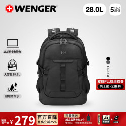 威戈 BB2095.190072 防泼水 经典黑 15.6英寸 电脑双肩包