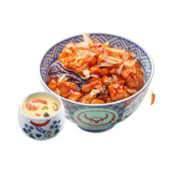 吉野家 炙烧辛麻鸡丁丼蒸蛋套