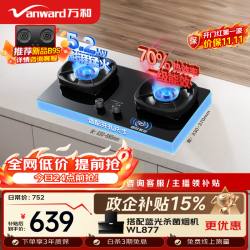 万和 JZT-G6L50 5.0kW大火力 70%高热效率 燃气灶