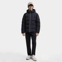 斐乐 男装运动羽绒服男士时尚简约基础百搭保暖连帽羽绒服外套