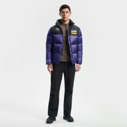 斐乐 男装男式短款户外运动羽绒服男士滑雪保暖舒适基础羽绒服
