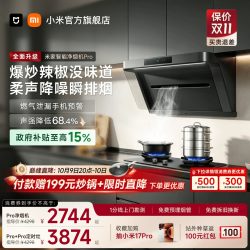米家 P1 Pro系列 CXW-165-MJ04C 侧吸式吸油烟机 星辰银