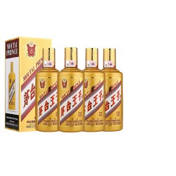 茅台 贵州茅台53度王子酒金王子500ml*4瓶酱香型白酒礼盒