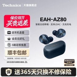 Technics Panasonic 松下 EAH-AZ80 入耳式真无线蓝牙耳机 银色
