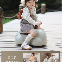 贝易 花生车周岁礼物儿童玩具男女宝宝实用摇摇马生日见面礼盒包装