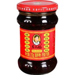 老干妈 精制牛肉末 豆豉油辣椒 210g