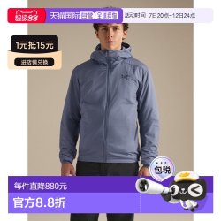 始祖鸟 欧洲直邮Arc'teryx 始祖鸟Atom 男装抓绒连帽衣夹克外套
