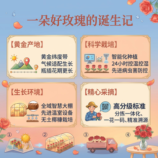 如意 玫瑰花 丝绒红 10枝 鲜切花