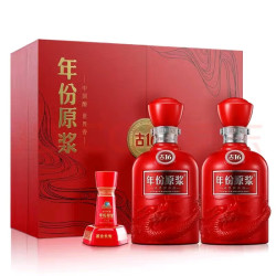 古井贡酒 年份原浆 古16 50%vol 浓香型白酒 500ml*2瓶 礼盒装