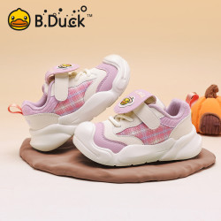 B.Duck 童鞋男童学步鞋  米/粉 27 码脚长16.6-17.1cm