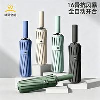 海屿 16骨全自动 折叠晴雨两用雨伞