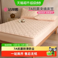 洁丽雅 床笠罩单件2026年新款全包床罩加厚防滑席梦思床垫套保护罩
