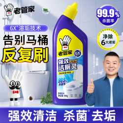老管家 强效除臭除垢 500g*1瓶 洁厕剂