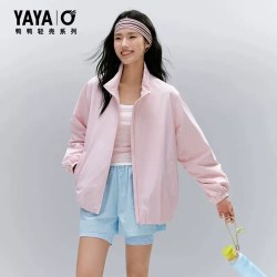 YAYA 鸭鸭轻壳轻薄羽绒服2026新款男女同款时尚户外气质