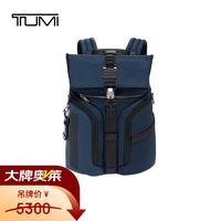 TUMI Alpha Bravo系列 男士双肩包 0232759NVY 蓝色 中号