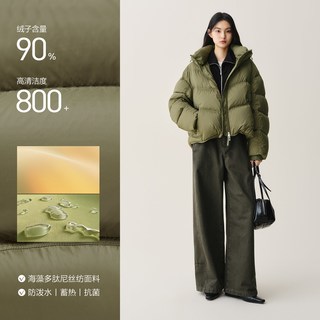 太平鸟 A1ACF4208 龟背版型 保暖 女士羽绒服