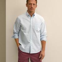 Brooks Brothers 布克兄弟 牛津纺条纹 男士衬衫