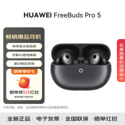 华为 FreeBuds Pro 5 入耳式无线蓝牙降噪耳机 冰霜银
