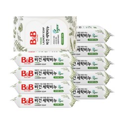保宁 婴儿BB皂无荧光儿童皂绿地花园香洗衣香皂180g*10块