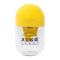 中华牌 JB0009 三孔大口径削笔刀 金色