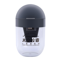 中华牌 JB0009 三孔大口径削笔刀 灰色