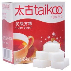 taikoo 优级方糖454g 咖啡伴侣方糖块 白砂糖咖啡调糖奶茶伴侣