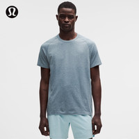 lululemon 丨Metal Vent Tech™ 男士运动短袖 T 恤 LM3FG2S 淡雅马球蓝/钢青 L