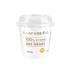 卡士 鲜酪乳 风味发酵乳 原味 120g*6杯