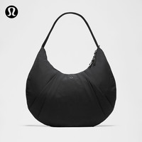 lululemon 丨Pleated 女士单肩包 拒水 LW9EJRS 黑色 O/S