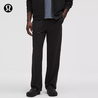 lululemon 丨Soft Jersey 男士经典剪裁针织长裤 *常规款 LM5BGES 黑色 L