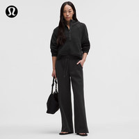 lululemon 丨Scuba™ 女士中腰阔腿运动裤*亚洲版型 LW5IWQA 黑色 M