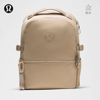 lululemon 丨New Crew 背包 拒水 LU9CLES 顽趣卡其/顽趣卡其 O/S