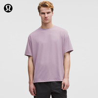 lululemon 丨EasySet™ 男士训练短袖 T 恤 速干芯吸 LM3FKLS 莲紫 M