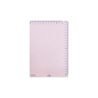 国誉 学生办公用带尺刻度垫板Campus可夹纸垫板 A5/粉色 1个 WSG-SJC221P
