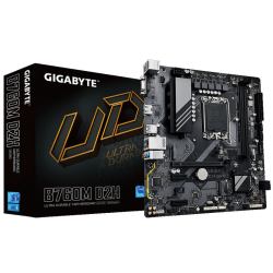 技嘉 B760M D2H DDR5电脑游戏主板 支持12代13代CPU处理器