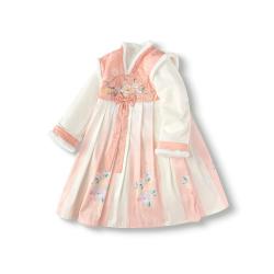 巴拉巴拉 儿童新中式汉服襦裙 201424111009