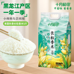 十月稻田 贡米 长粒王 东北香米 5kg