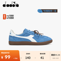 diadora 男女秋冬低帮运动休闲鞋 地衣蓝/亮白N9213 偏小，建议大半码 37