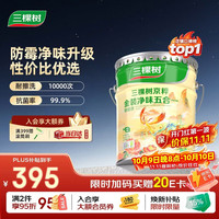 三棵树 SJC230 京粹金装净味五合一墙面漆 18L