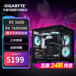技嘉 5600+RX7650GRE经典实惠