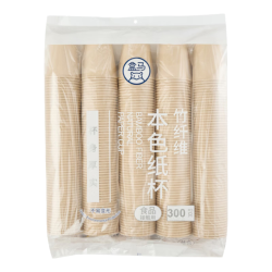 盒马 一次性本色纸杯 300个*250ml